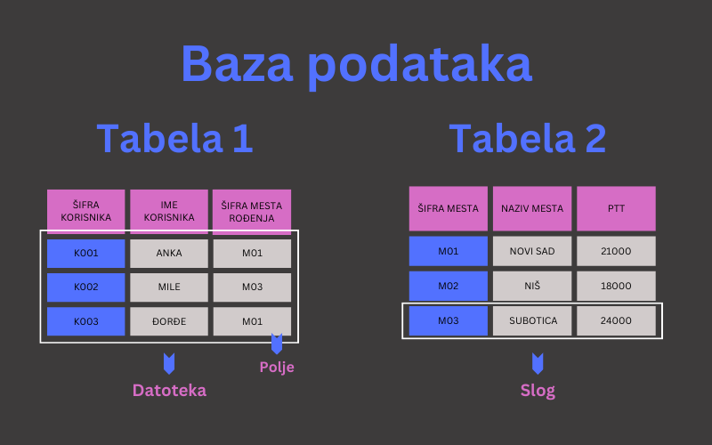 Baza podataka
