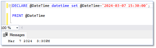 Tipovi podataka u SQL-u datetime