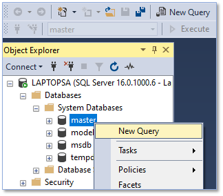 SQL management studio - kreiranje baze podataka
