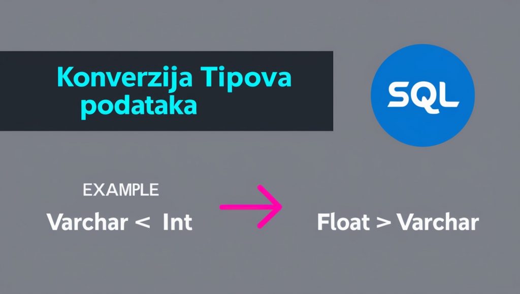 Konverzija tipova podataka u SQL-u